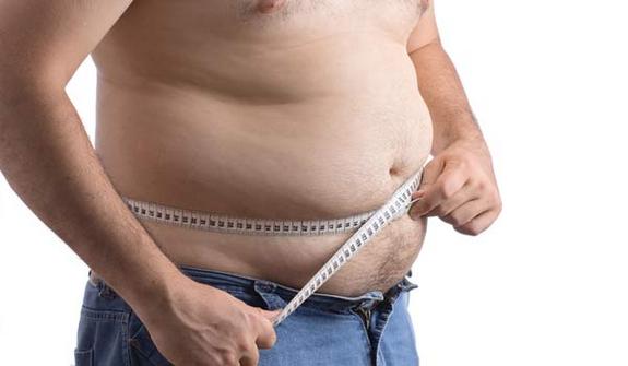 Homens também são impactados pelo excesso de peso.